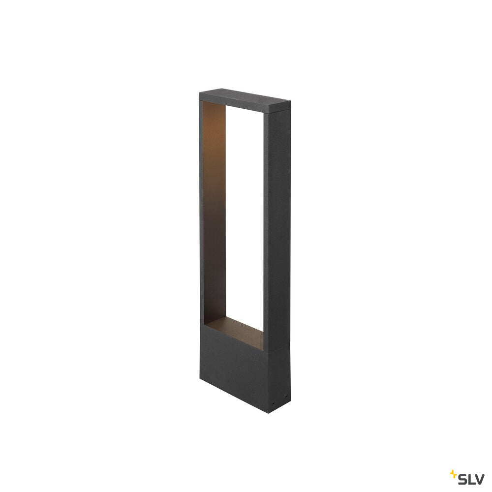 SLV FLATT II 62, Free-standing lamp, PHASE, 2700 K, IP65, square, black 1010106