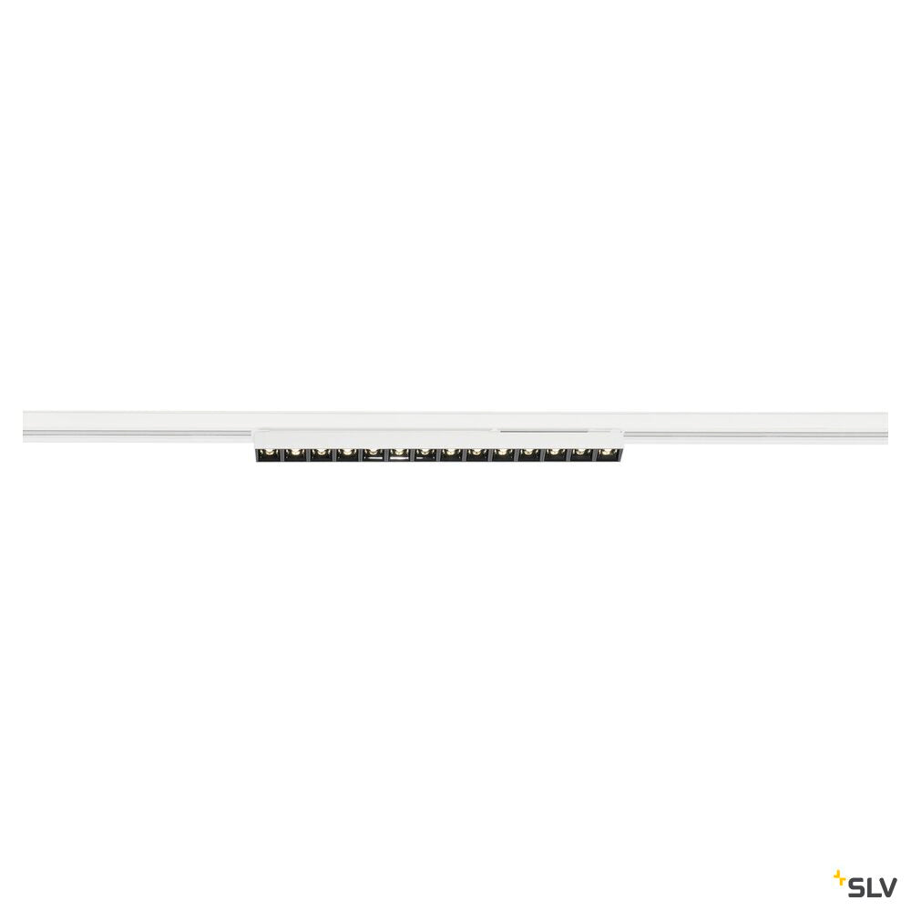 SLV SIGHT EVO, 3~ spot, single, rectangular, 4000 K, 18W, 60°, white / black 1010145