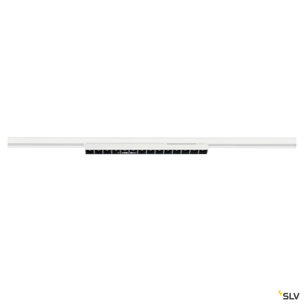 SLV SIGHT EVO, 3~ spot, single, rectangular, 4000 K, 18W, 60°, white / black 1010145