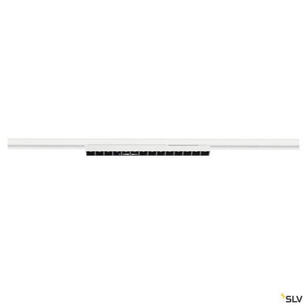 SLV SIGHT EVO, 3~ spot, single, rectangular, 4000 K, 18W, 60°, white / black 1010145