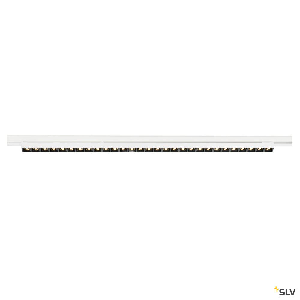 SLV SIGHT EVO, 3~ spot, single, rectangular, 3000 K, 25W, 60°, white / black 1010148