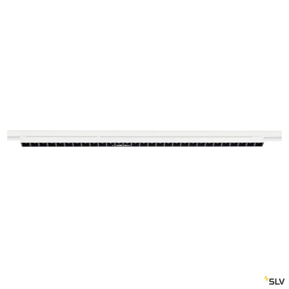 SLV SIGHT EVO, 3~ spot, single, rectangular, 3000 K, 25W, 60°, white / black 1010148