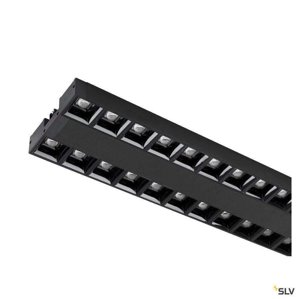 SLV SIGHT EVO, 3~ spot, double, rectangular, 4000 K, 25W, 60°, black 1010155