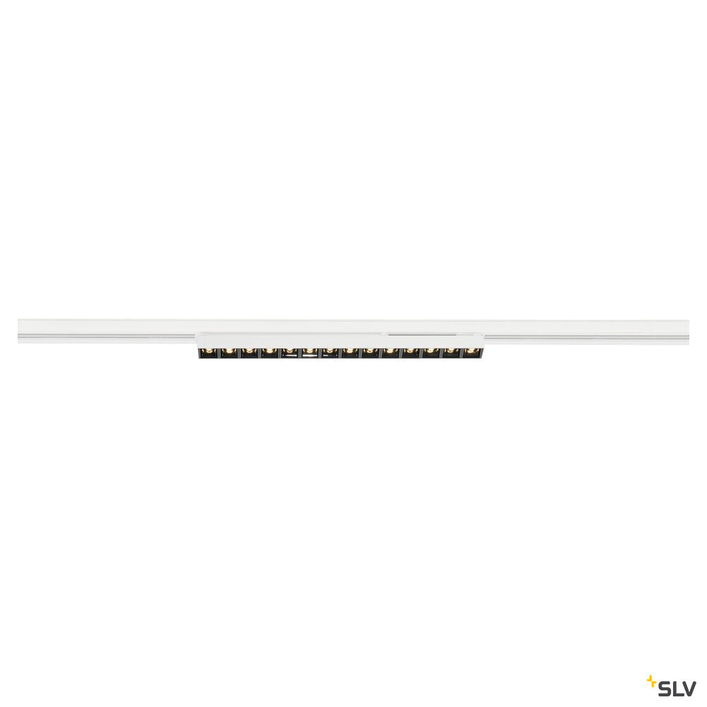 SLV SIGHT EVO, 3~ spot, single, DALI, rectangular, 3000 K, 18W, 60°, white / black 1010156