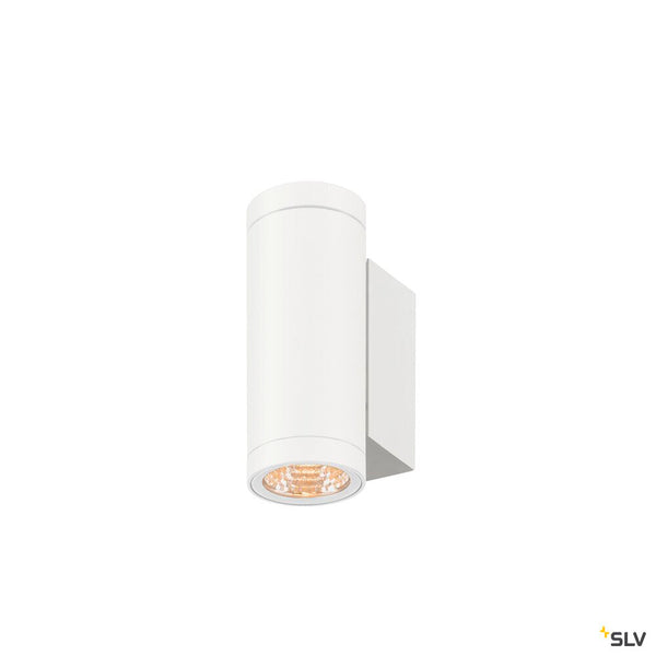 SLV HELIA PRO S, Wall-mounted light, up/down, DALI, P1, cylindrical, 2700 K, 6W, 24°, white 1010164
