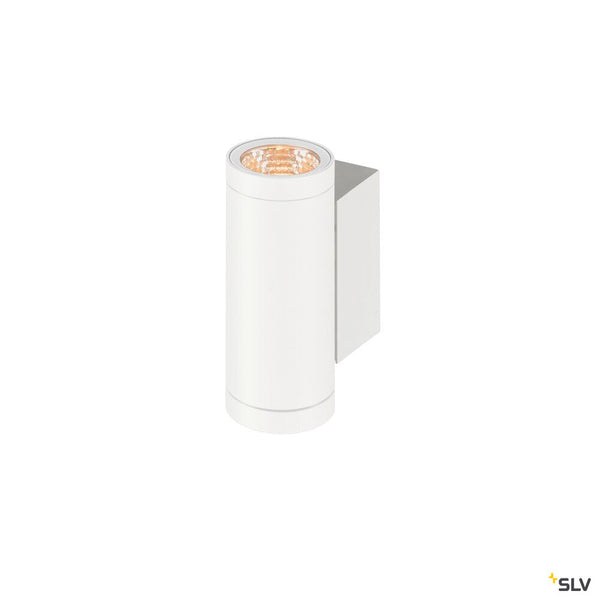 SLV HELIA PRO S, Wall-mounted light, up/down, DALI, P1, cylindrical, 2700 K, 6W, 24°, white 1010164