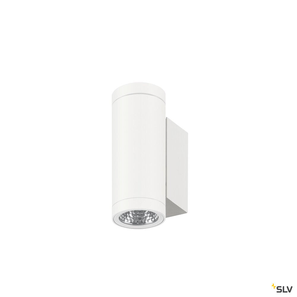SLV HELIA PRO S, Wall-mounted light, single, DALI, P2, cylindrical, 2700 K, 6W, 24°, white 1010166