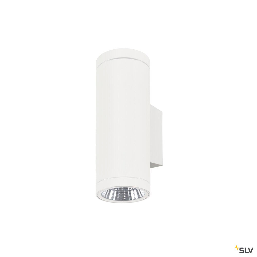 SLV HELIA PRO L, Wall-mounted light, single, DALI, P2, cylindrical, 2700 K, 15W, 24°, white 1010174