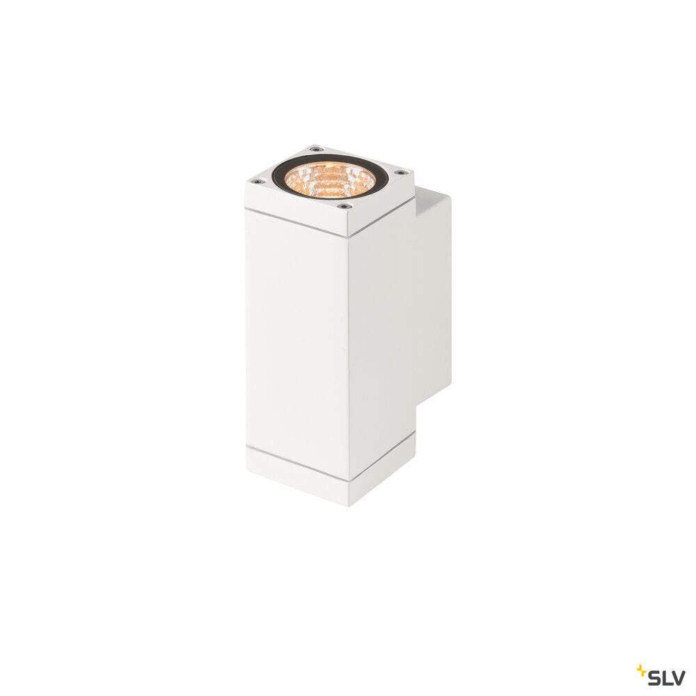 SLV THEO PRO S, Wall-mounted light, up/down, DALI, P1, rectangular, 2700 K, 6W, 24°, white 1010180