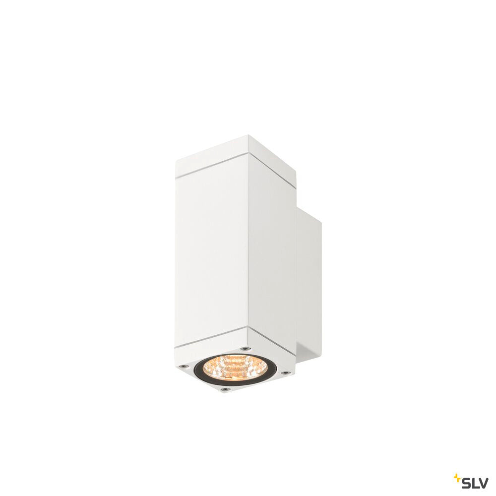 SLV THEO PRO S, Wall-mounted light, up/down, DALI, P2, rectangular, 2700 K, 12W, 24°, white 1010184