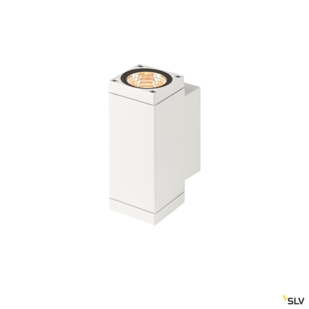 SLV THEO PRO S, Wall-mounted light, up/down, DALI, P2, rectangular, 2700 K, 12W, 24°, white 1010184