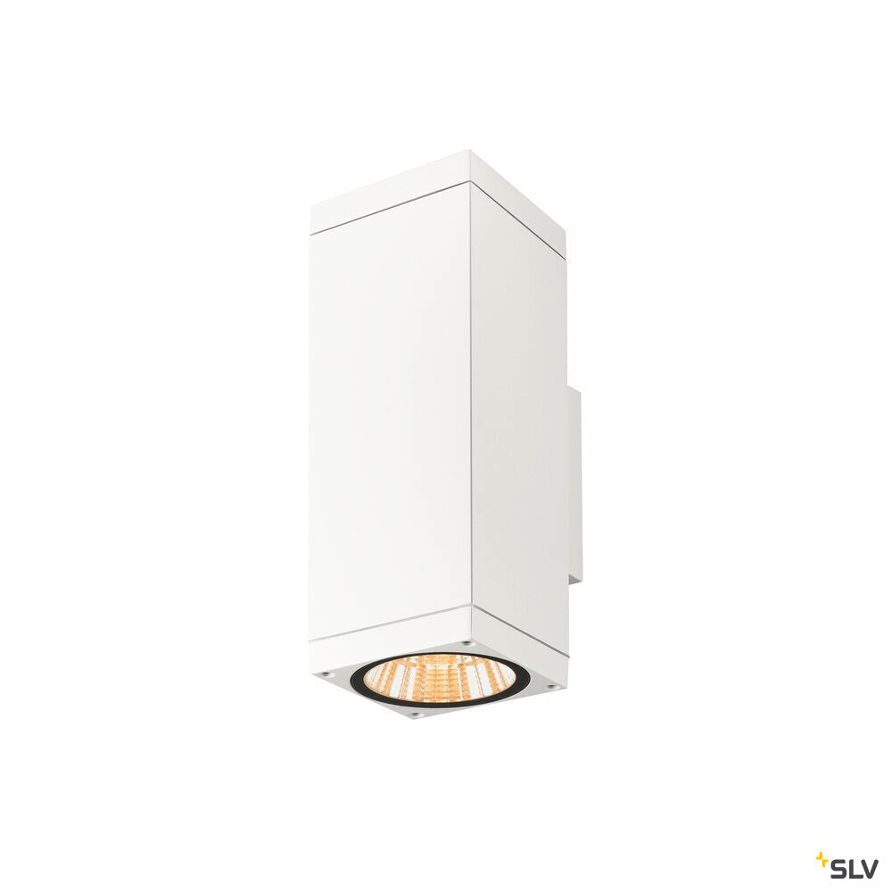 SLV THEO PRO L, Wall-mounted light, single, DALI, P1, rectangular, 2700 K, 10W, 24°, white 1010186
