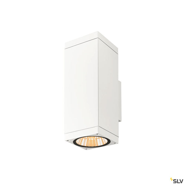 SLV THEO PRO L, Wall-mounted light, single, DALI, P1, rectangular, 2700 K, 10W, 24°, white 1010186
