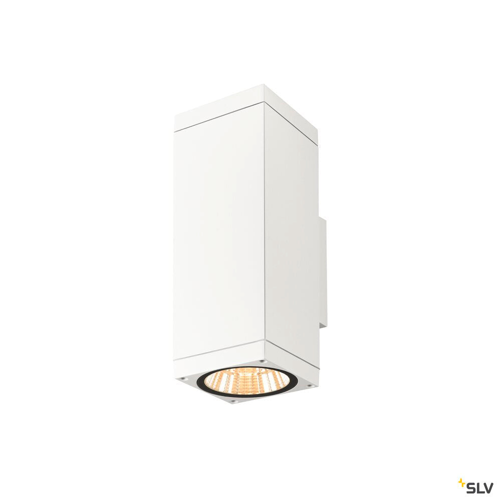 SLV THEO PRO L, Wall-mounted light, single, DALI, P2, rectangular, 2700 K, 15W, 24°, white 1010190