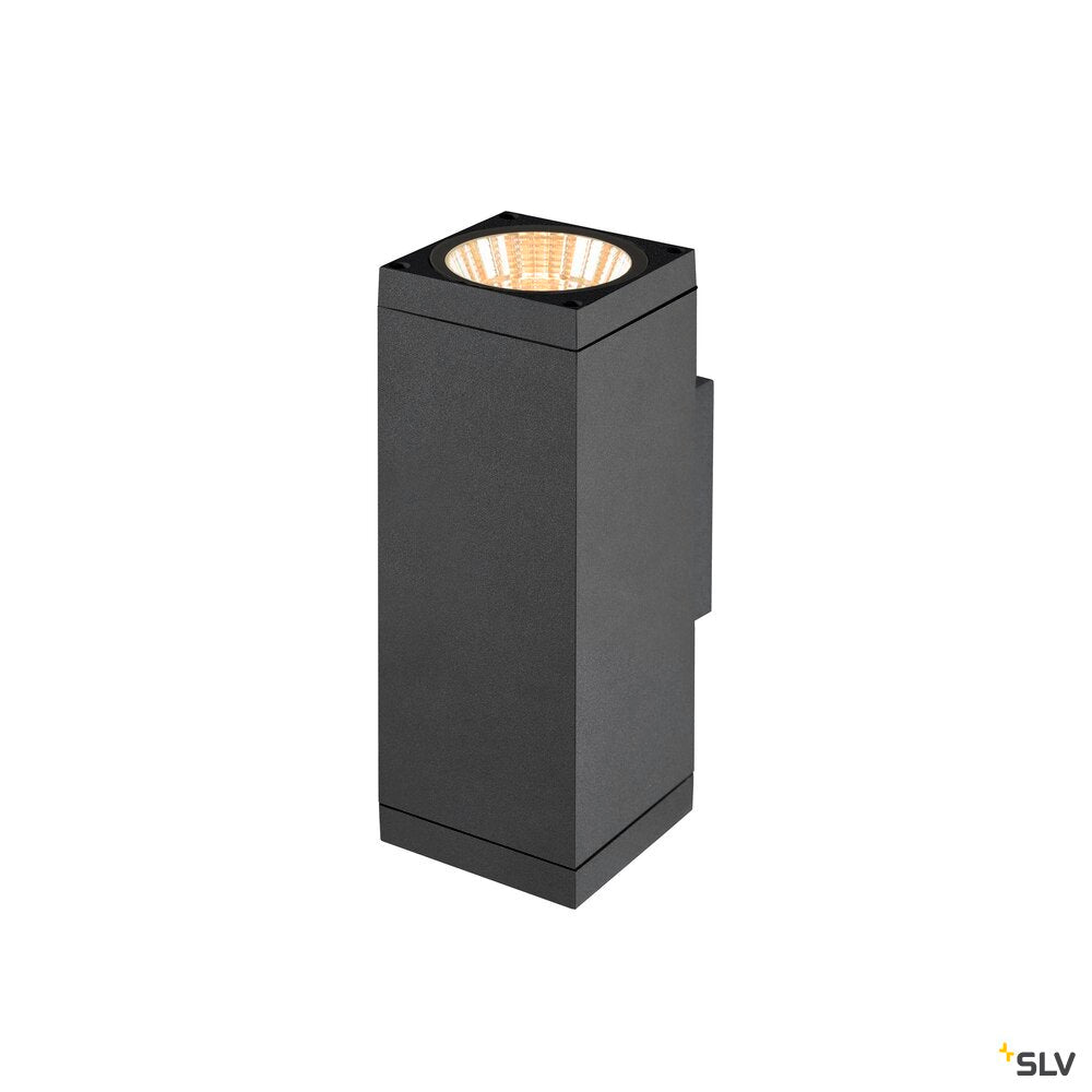 SLV THEO PRO L, Wall-mounted light, up/down, DALI, P2, 2700 K, 30W, Touch, 24°, anthracite 1010191