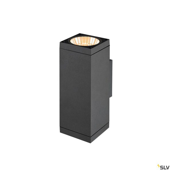 SLV THEO PRO L, Wall-mounted light, up/down, DALI, P2, 2700 K, 30W, Touch, 24°, anthracite 1010191