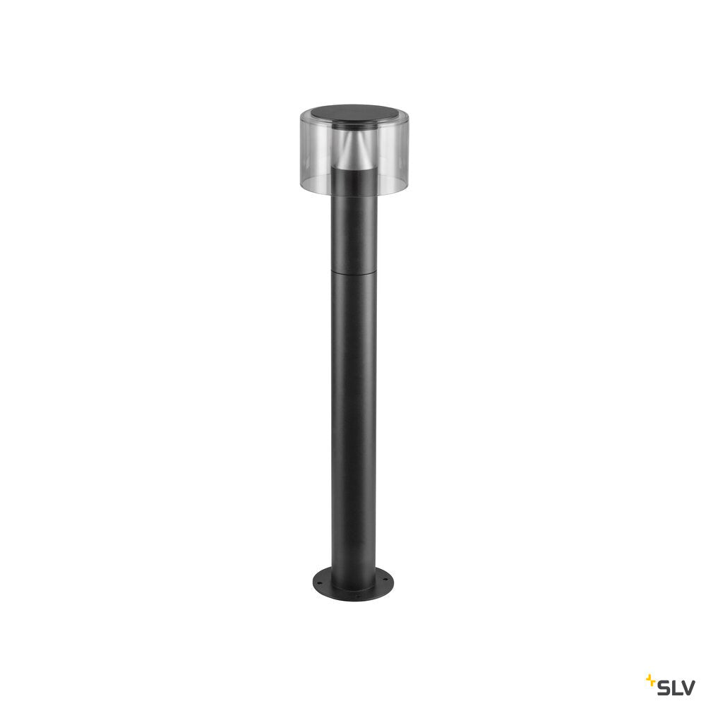 SLV TAHA II 70, Free-standing lamp, PHASE, 2200/2700 K, IP65, cylindrical, black 1010198