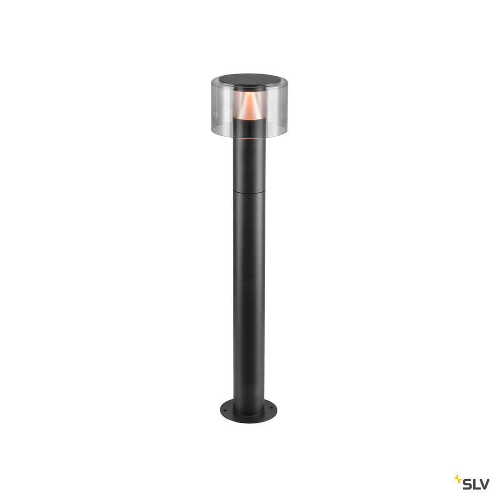 SLV TAHA II 70, Free-standing lamp, PHASE, 2200/2700 K, IP65, cylindrical, black 1010198