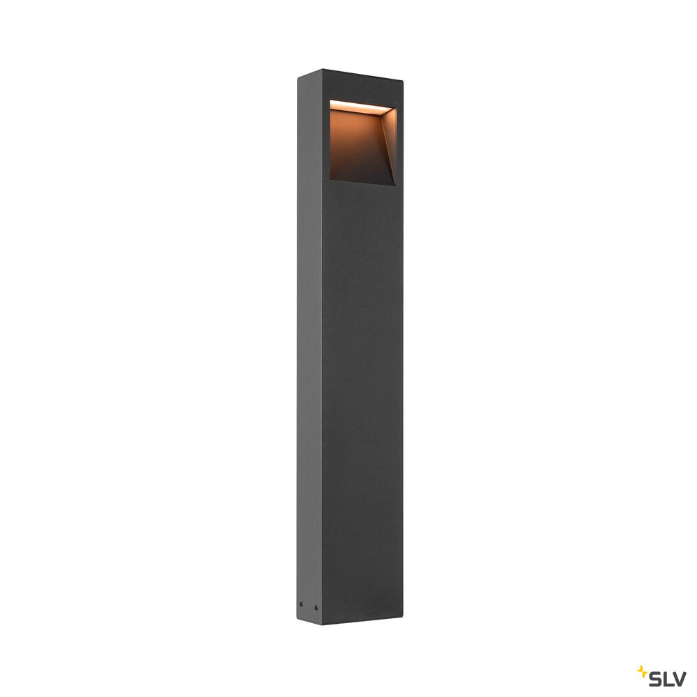 SLV QUAD PRO 90, Free-standing lamp, DALI, 2200 K, IP65, rectangular, anthracite 1010202