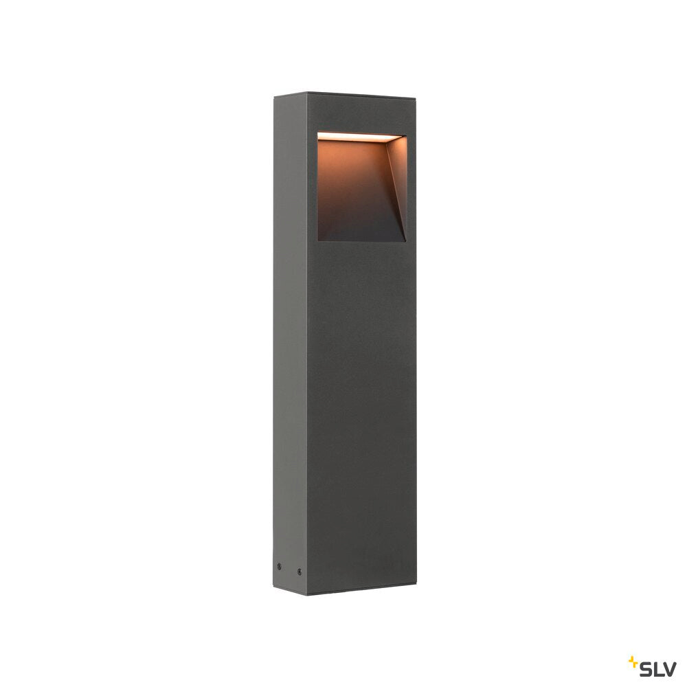 SLV QUAD PRO 60, Free-standing lamp, DALI, 2200 K, IP65, rectangular, anthracite 1010204