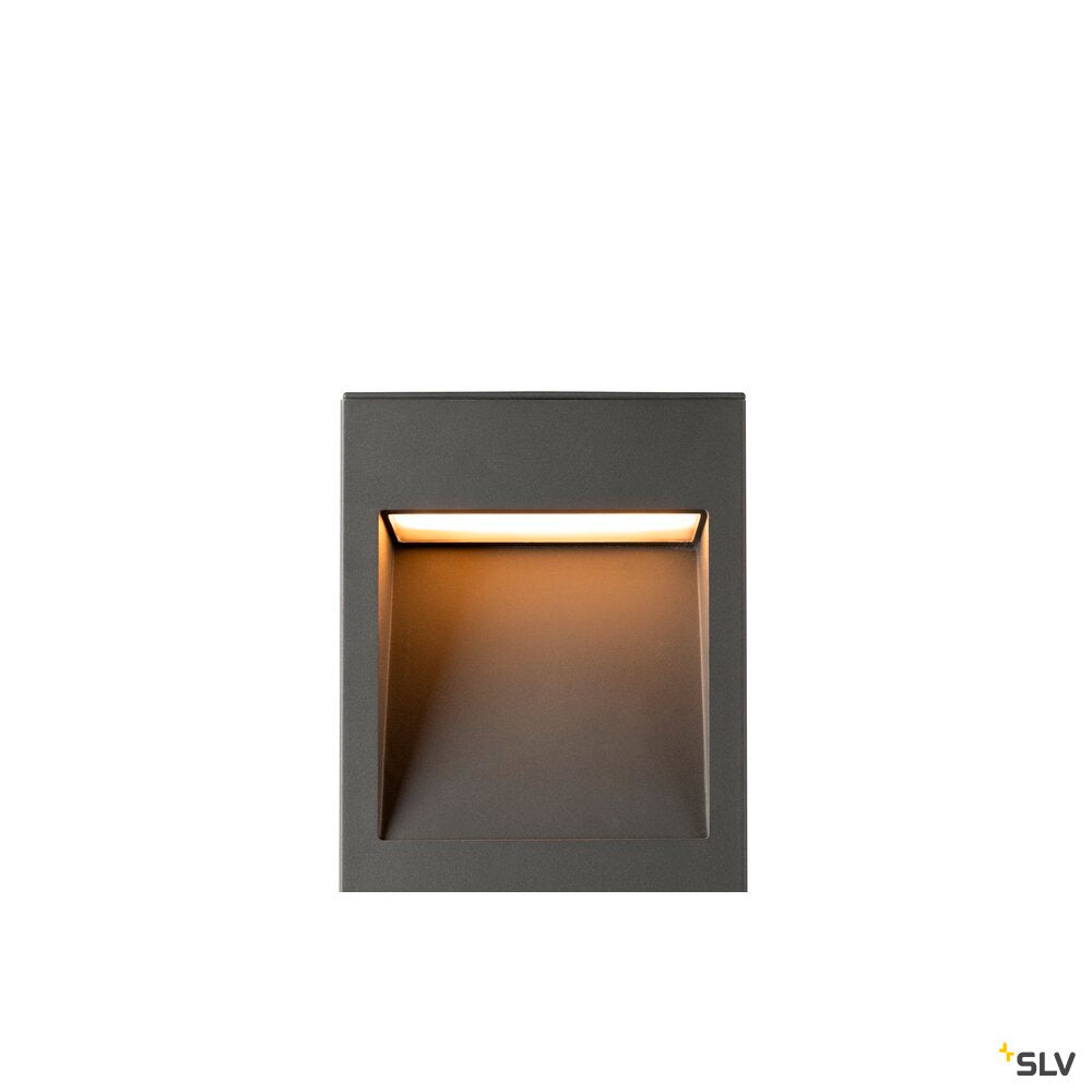 SLV QUAD PRO 60, Free-standing lamp, DALI, 2700 K, IP65, rectangular, anthracite 1010205