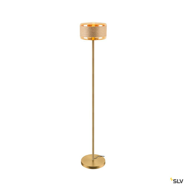 SLV PANTILO ROPE 27, Free-standing lamp, E27, max. 1 x 15W, IP20, gold 1010206