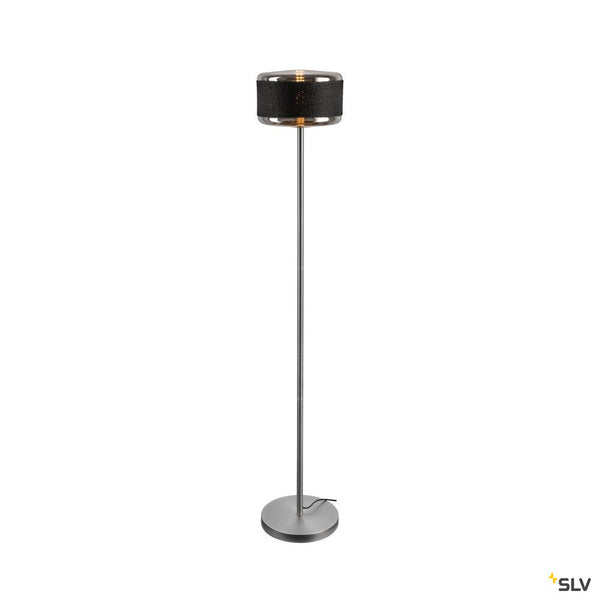 SLV PANTILO ROPE 27, Free-standing lamp, E27, max. 1 x 15 W, IP20, silver 1010207