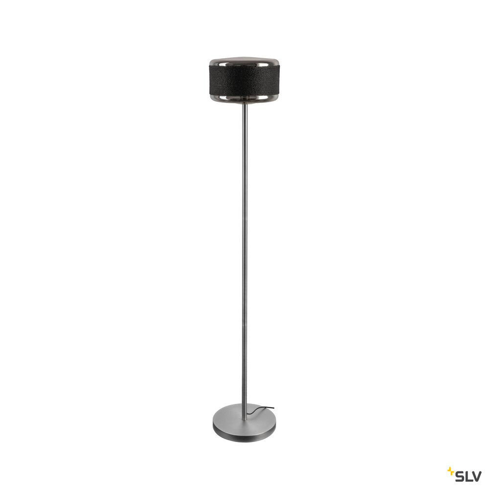 SLV PANTILO ROPE 27, Free-standing lamp, E27, max. 1 x 15 W, IP20, silver 1010207