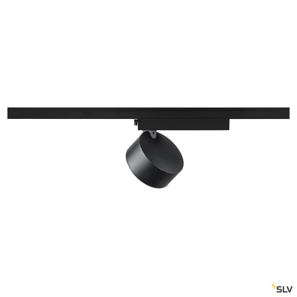 SLV KALU 2.0, 1~ spot, PHASE, cylindrical, 3000 K, 10W, 36°, black 1010226