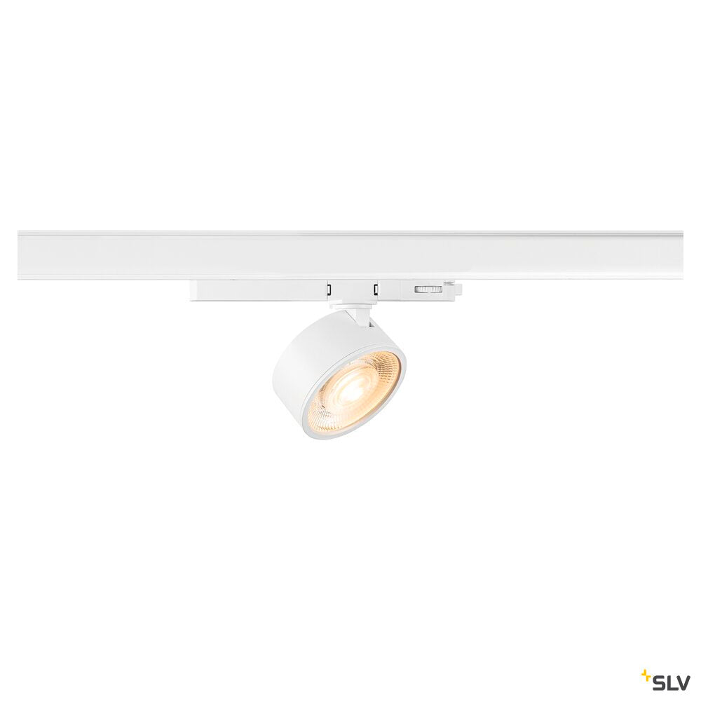 SLV KALU 2.0, 3~ spot, PHASE, cylindrical, 2700 K, 10W, 36°, white 1010236