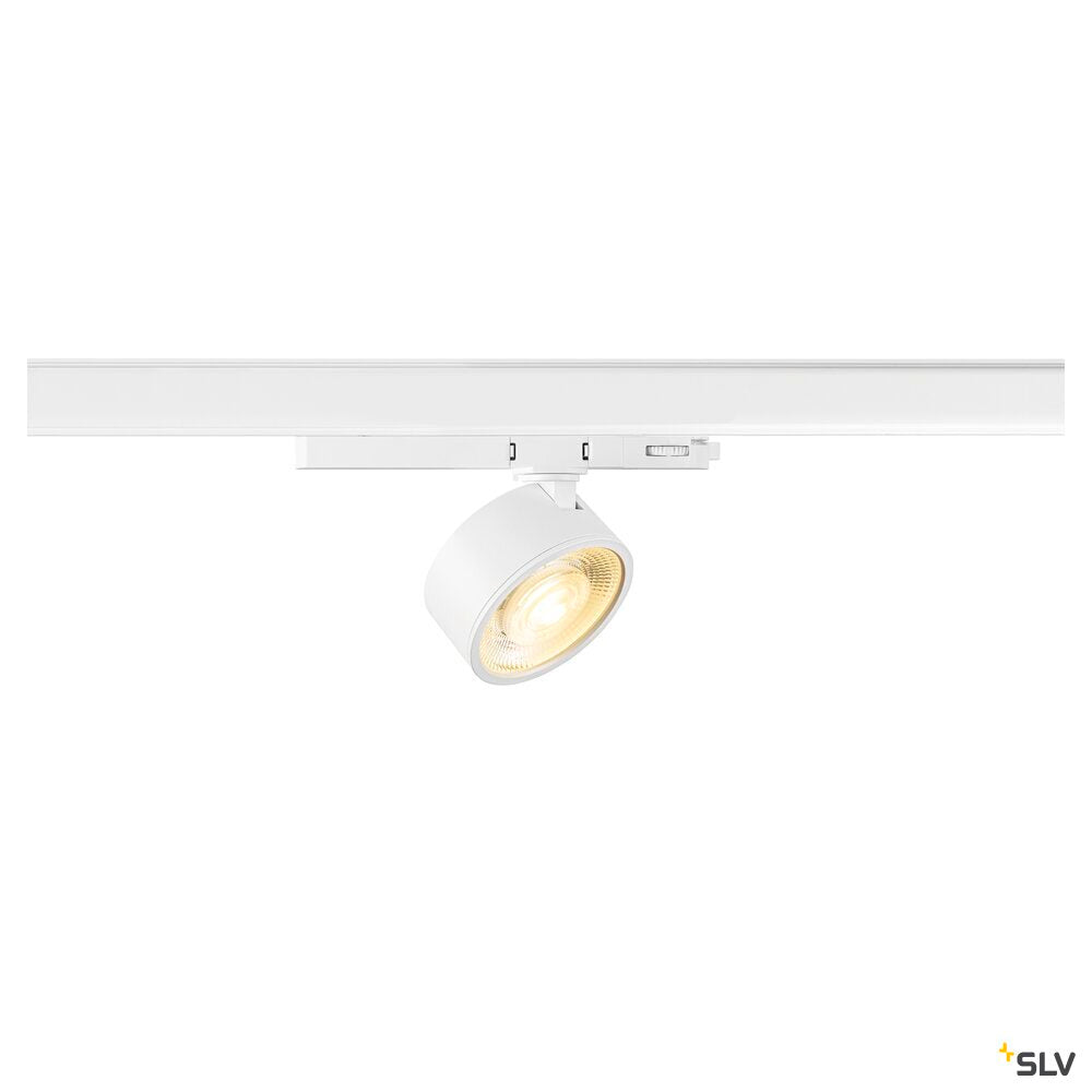 SLV KALU 2.0, 3~ spot, PHASE, cylindrical, 3000 K, 10W, 36°, white 1010242