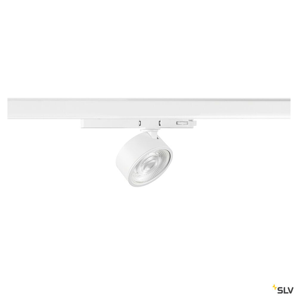 SLV KALU 2.0, 3~ spot, PHASE, cylindrical, 3000 K, 10W, 36°, white 1010242
