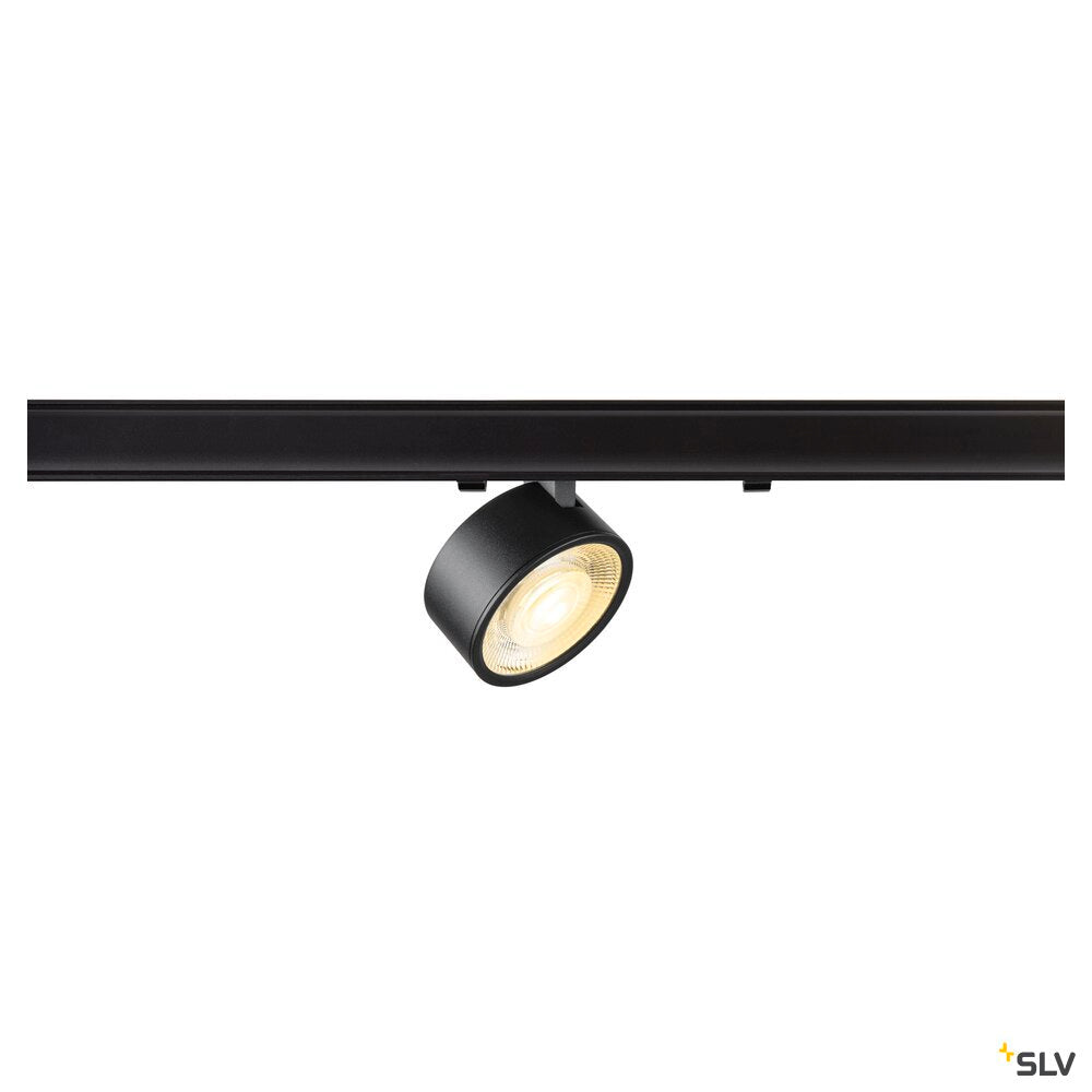 SLV KALU 2.0, 1~ spot, DALI, cylindrical, 3000 K, 10W, 36°, black 1010243