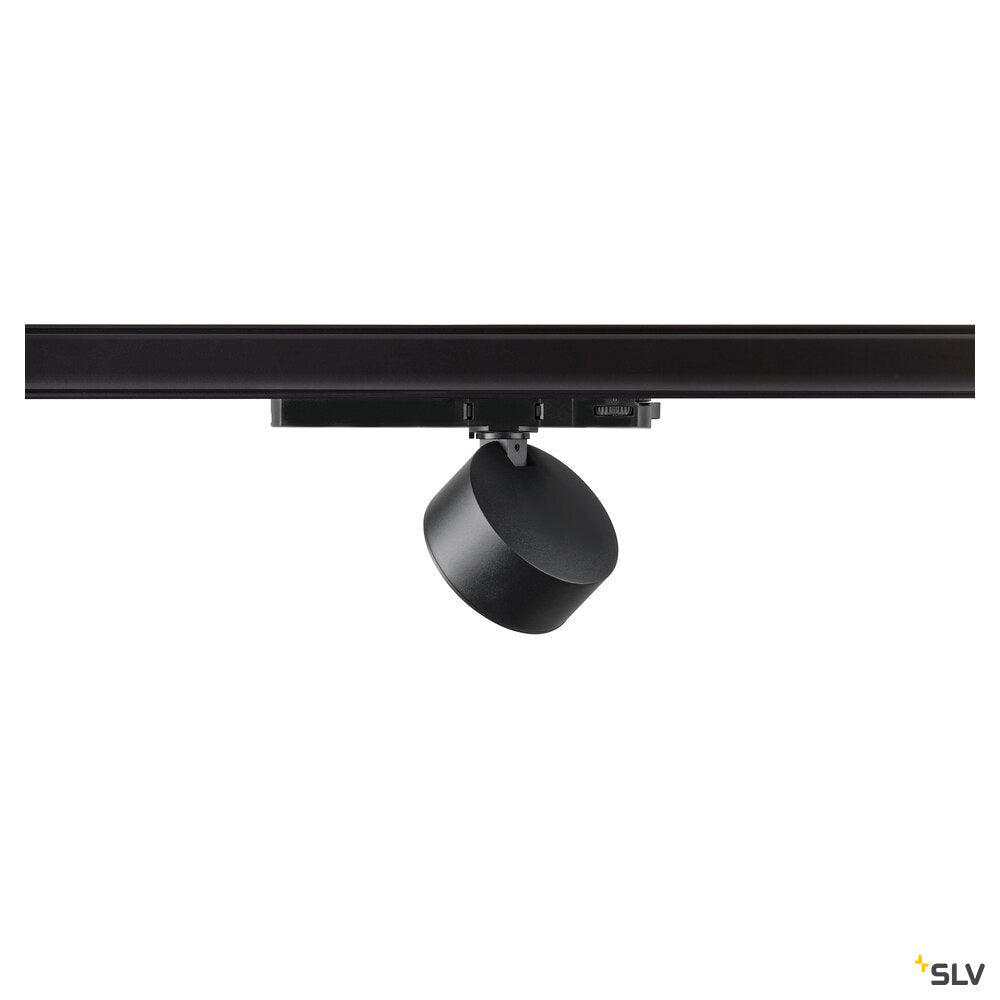 SLV KALU 2.0, 1~ spot, PHASE, cylindrical, 4000 K, 10W, 36°, black 1010246