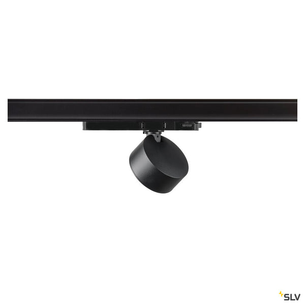 SLV KALU 2.0, 1~ spot, PHASE, cylindrical, 4000 K, 10W, 36°, black 1010246