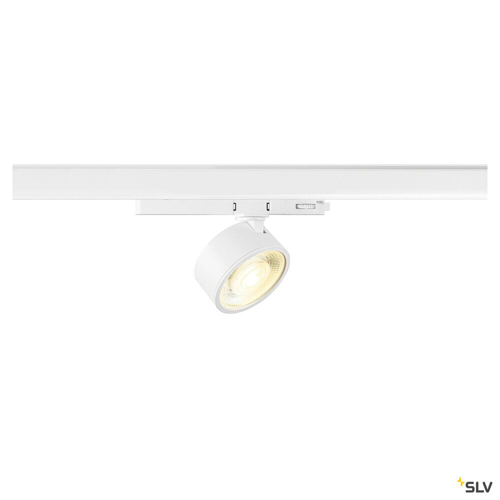 SLV KALU 2.0, 3~ spot, PHASE, cylindrical, 4000 K, 10W, 36°, white 1010248
