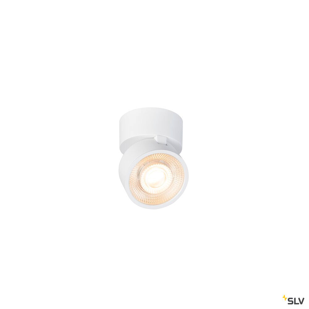 SLV KALU 2.0, surface-mounted wall and ceiling light, PHASE, 2700 K, 10W, 36°, white 1010260