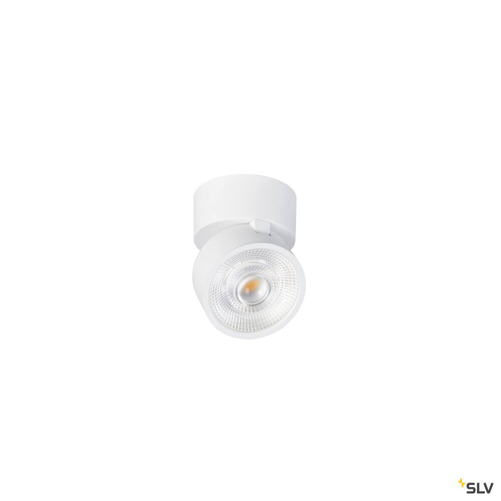 SLV KALU 2.0, surface-mounted wall and ceiling light, PHASE, 2700 K, 10W, 36°, white 1010260