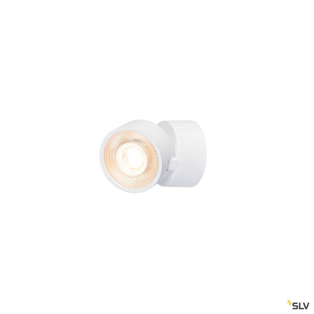 SLV KALU 2.0, surface-mounted wall and ceiling light, PHASE, 2700 K, 10W, 36°, white 1010260