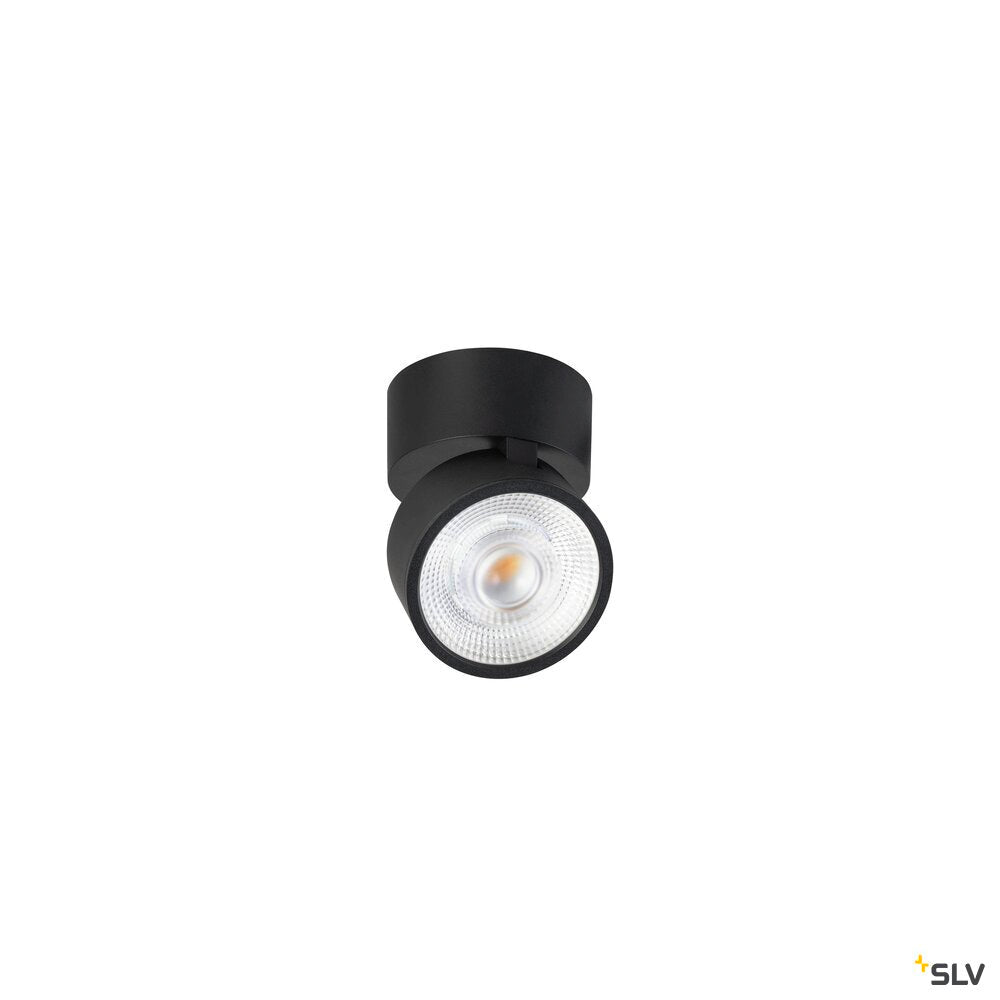 SLV KALU 2.0, Wall and ceiling-mounted light, PHASE, 3000 K, 10W, 36°, black 1010261