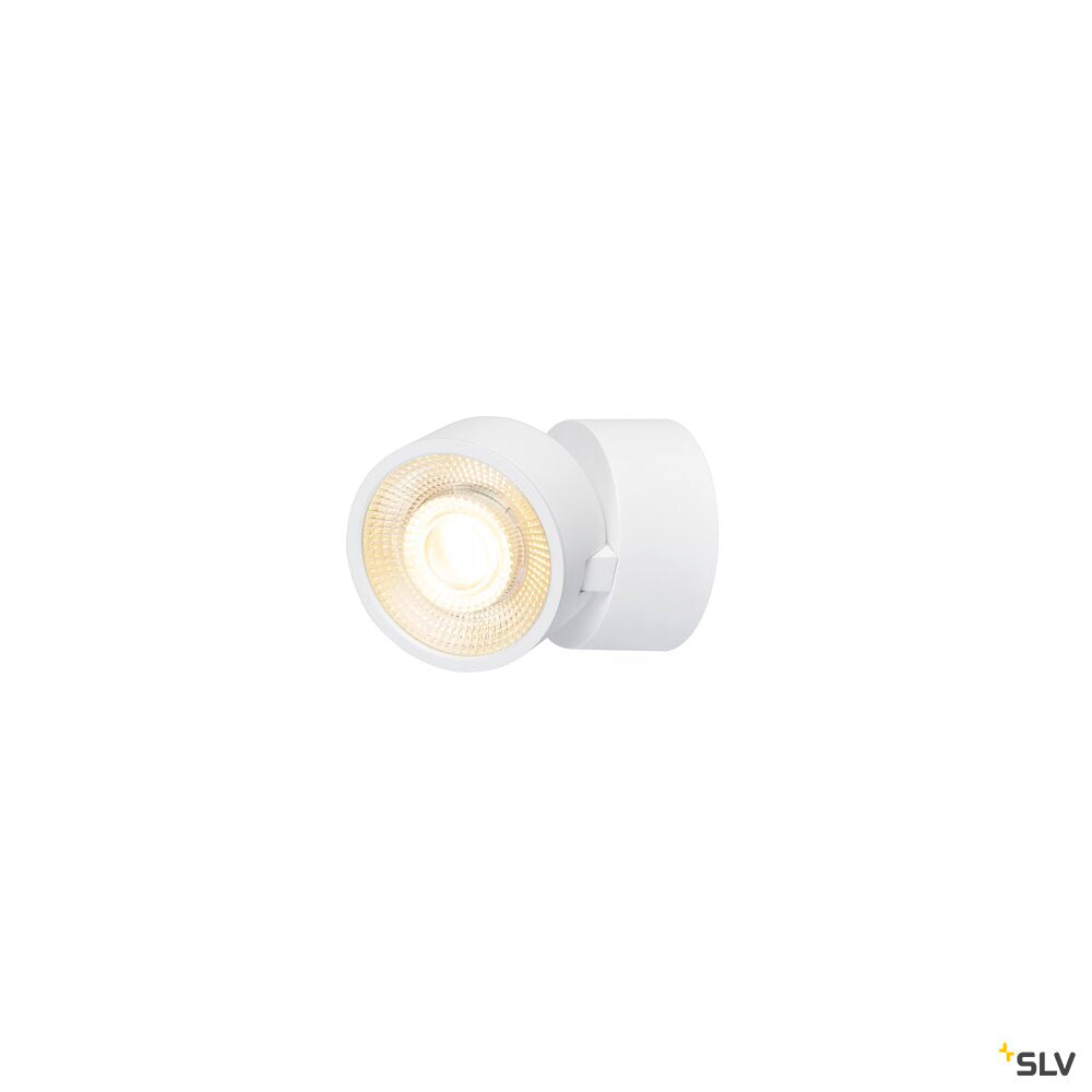 SLV KALU 2.0, Wall and ceiling-mounted light, PHASE, 3000 K, 10W, 36°, white 1010263