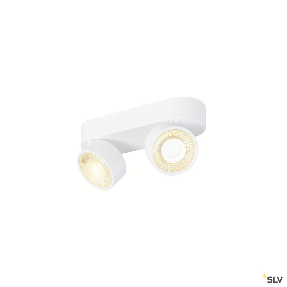 SLV KALU 2.0, Wall and ceiling-mounted light, PHASE, 3000 K, 19W, 36°, white 1010269