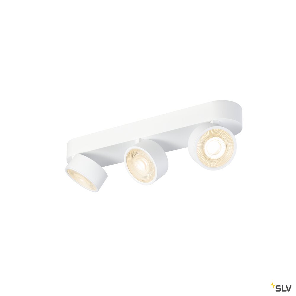 SLV KALU 2.0, surface-mounted wall and ceiling light, PHASE, 2700 K, 28W, 36°, white 1010272