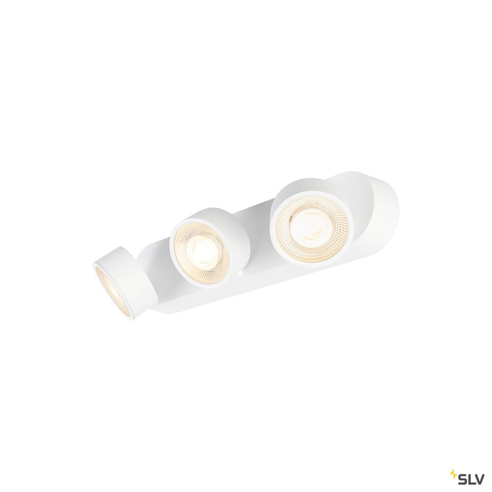 SLV KALU 2.0, surface-mounted wall and ceiling light, PHASE, 2700 K, 28W, 36°, white 1010272