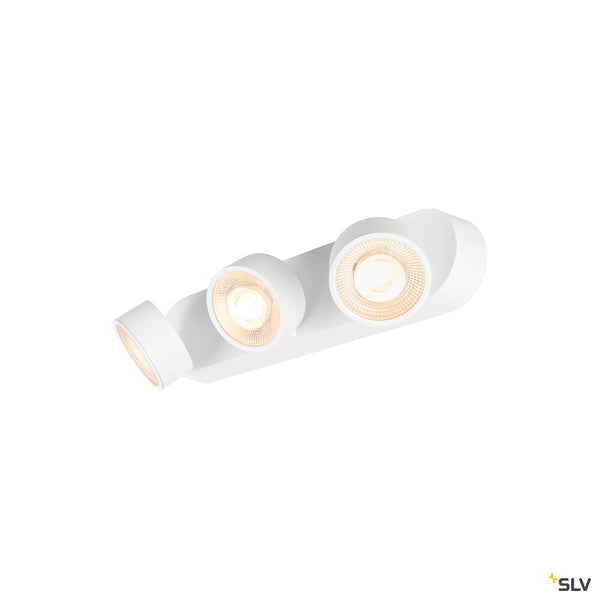 SLV KALU 2.0, surface-mounted wall and ceiling light, PHASE, 2700 K, 28W, 36°, white 1010272
