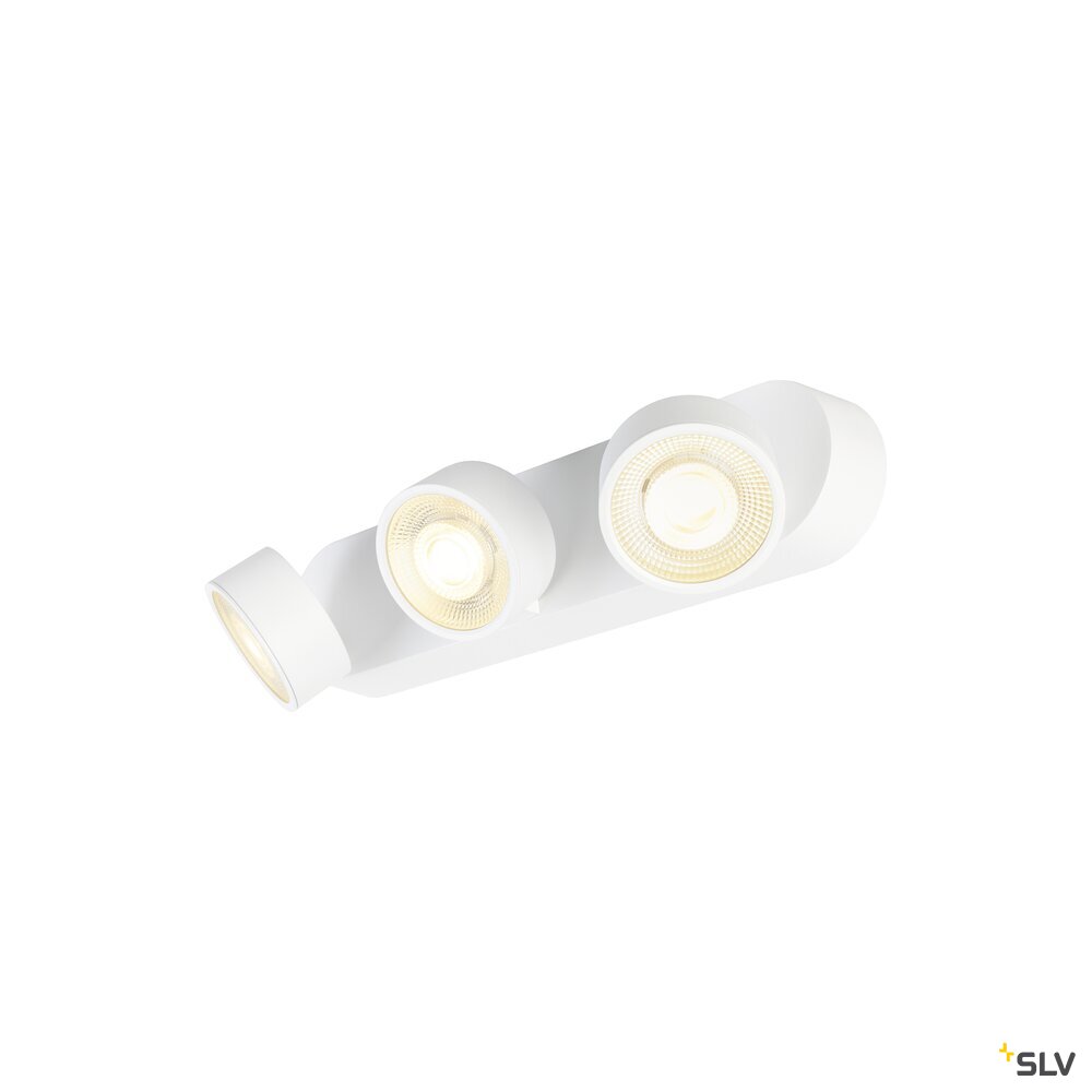SLV KALU 2.0, Wall and ceiling-mounted light, PHASE, 3000 K, 28W, 36°, white 1010275