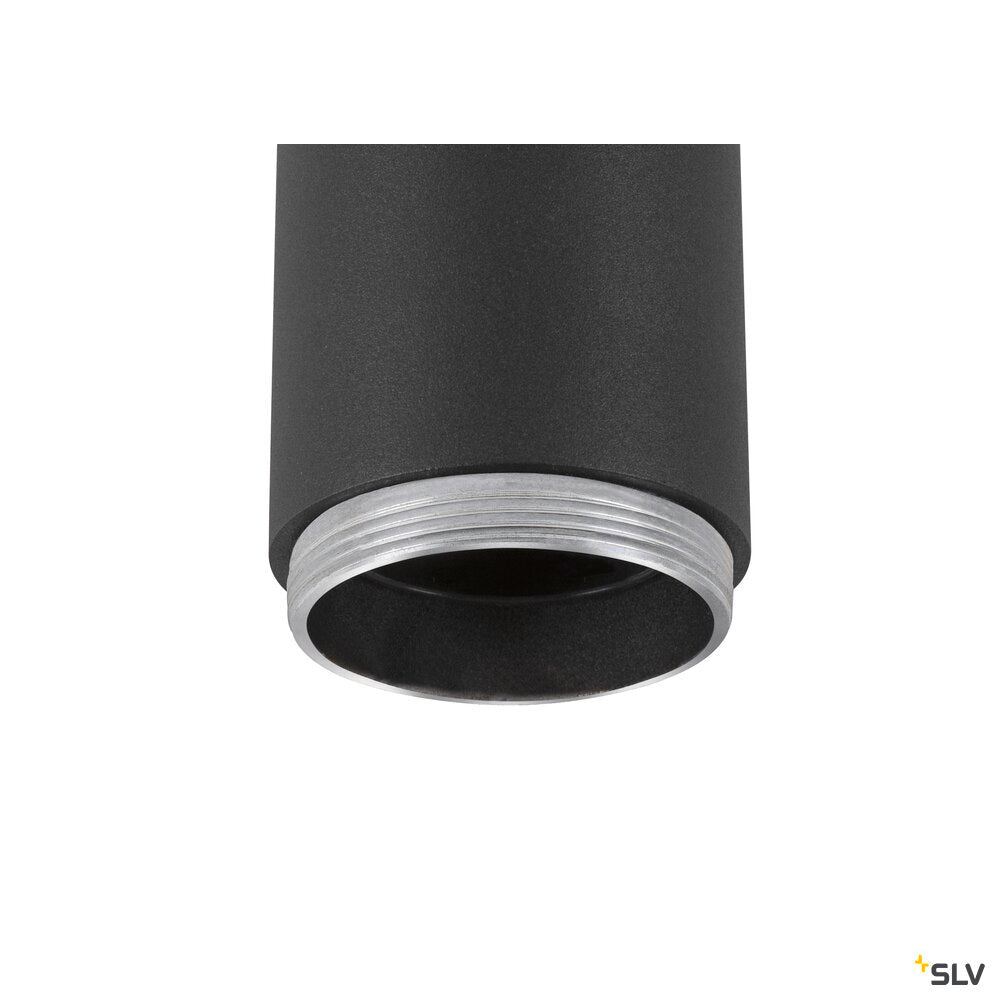 SLV LALU®, pendant light, E27 base, Mix&Match, pendant length 200 cm, 1 x max. 10W, black 1010285