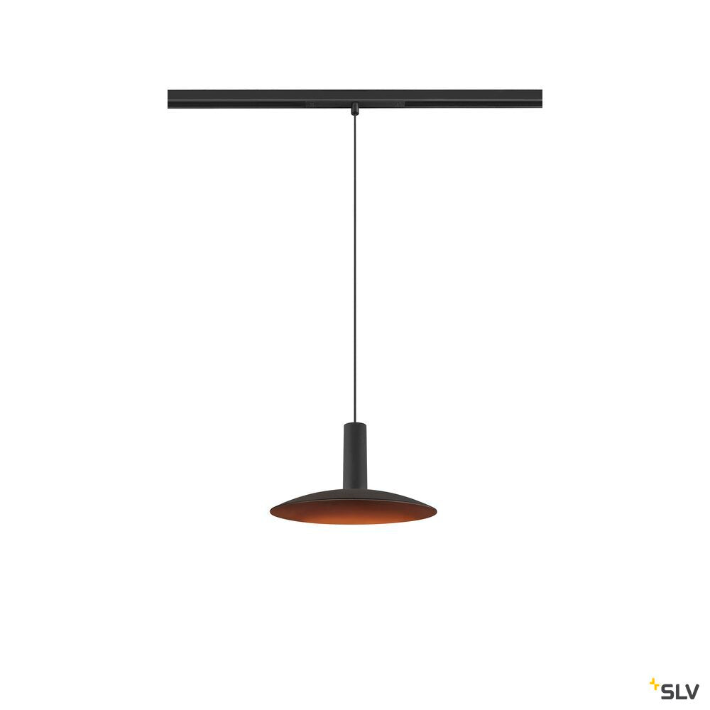 SLV LALU®, 48V pendant light, DALI, LED base, Mix&Match, pendant length 200 cm, 2700/3000K, 40°, black 1010289