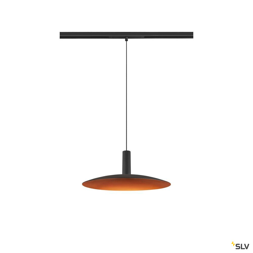 SLV LALU®, 48V pendant light, DALI, LED base, Mix&Match, pendant length 200 cm, 2700/3000K, 40°, black 1010289