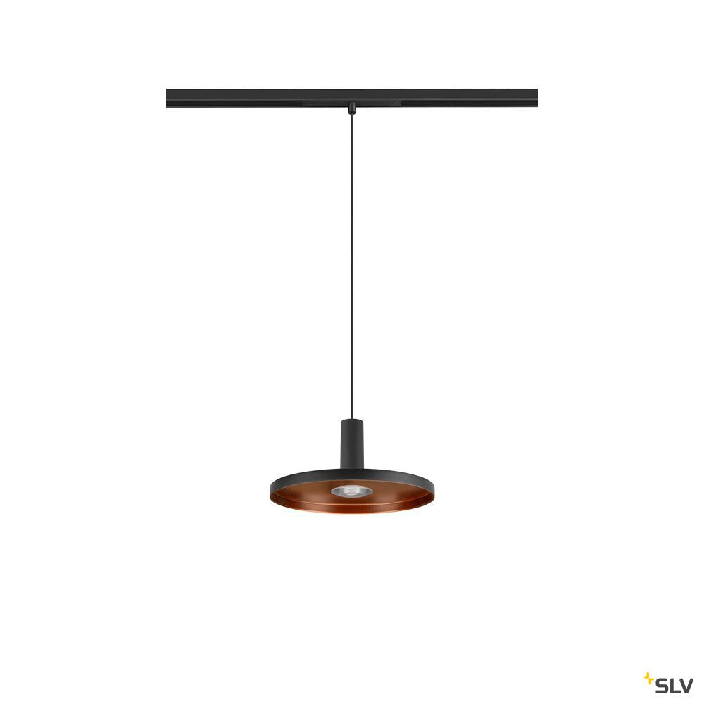 SLV LALU®, 48V pendant light, DALI, LED base, Mix&Match, pendant length 200 cm, 2700/3000K, 40°, black 1010289